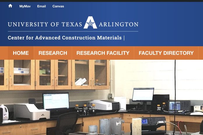 uta arlington webpage construction research
