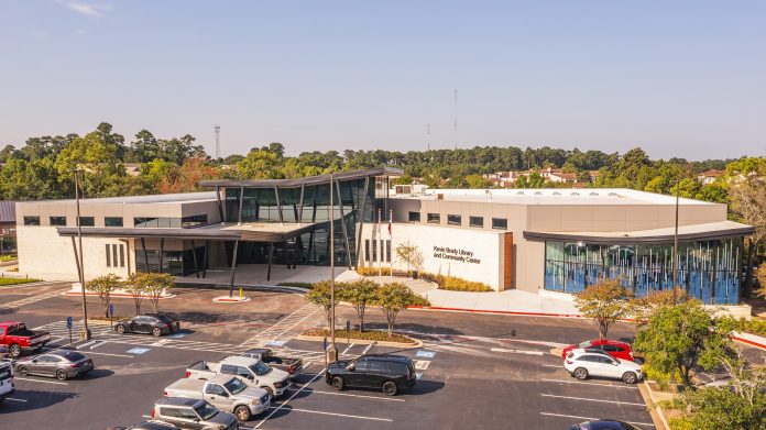 Project Search About Us Divisions Projects Contact Us © O’Donnell / Snider 2026. All Rights Reserved. Grogan’s Mill Village Kevin Brady Library & Community Center
