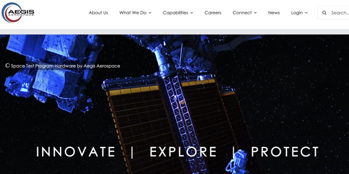aegis web page